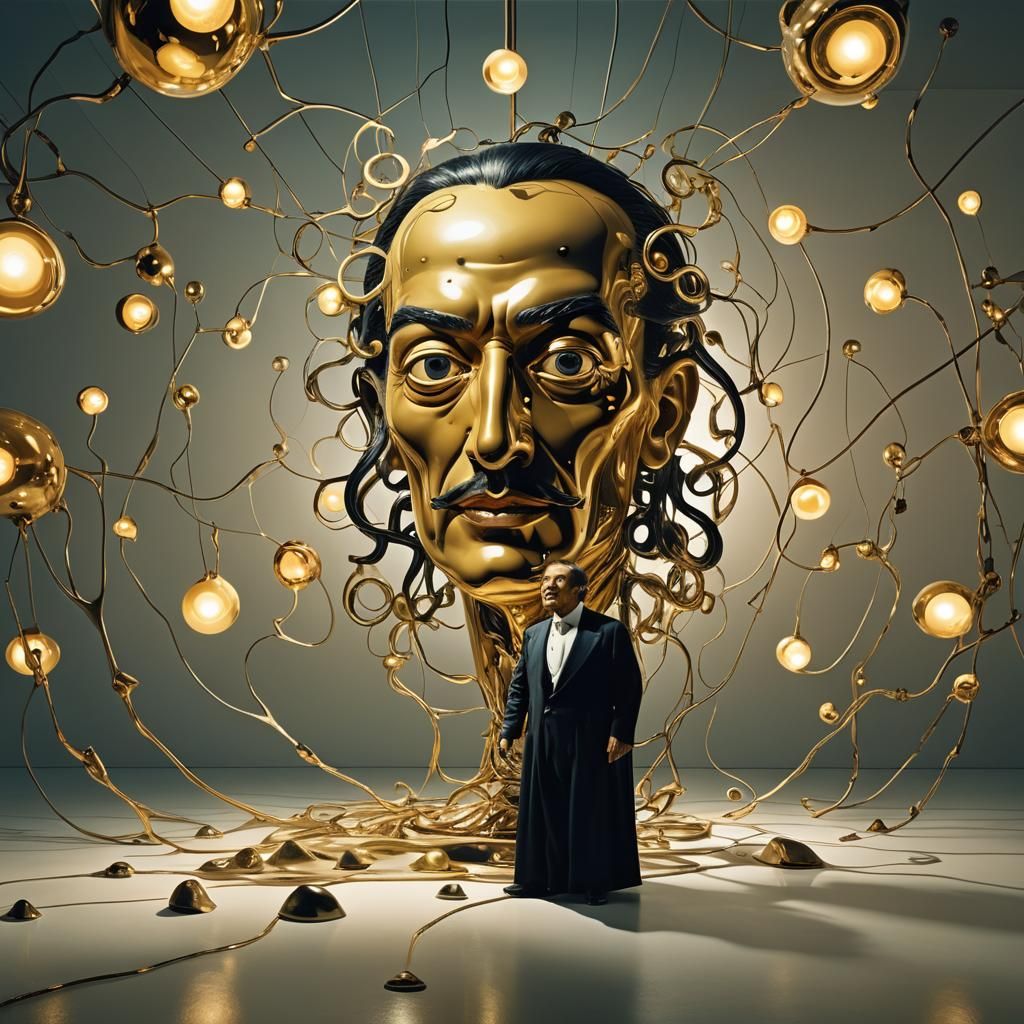 Surreal Landscape with Dynamic Lighting