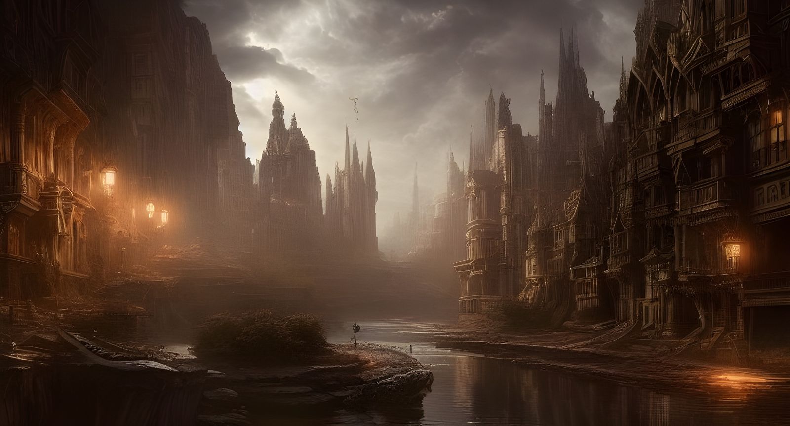 Epic Cinematic Digital Matte Painting