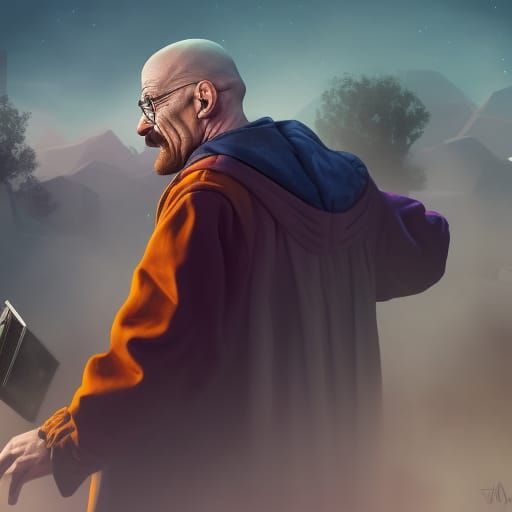 Walter White lost in a sandstorm. | Breaking Bad