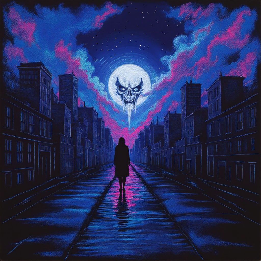 Dark Cobalt Underworld Celestial Dreamscape