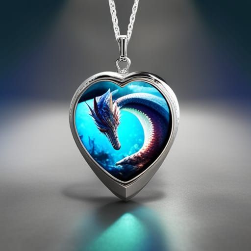 Dragon in Ice Cave Keepsake Ring