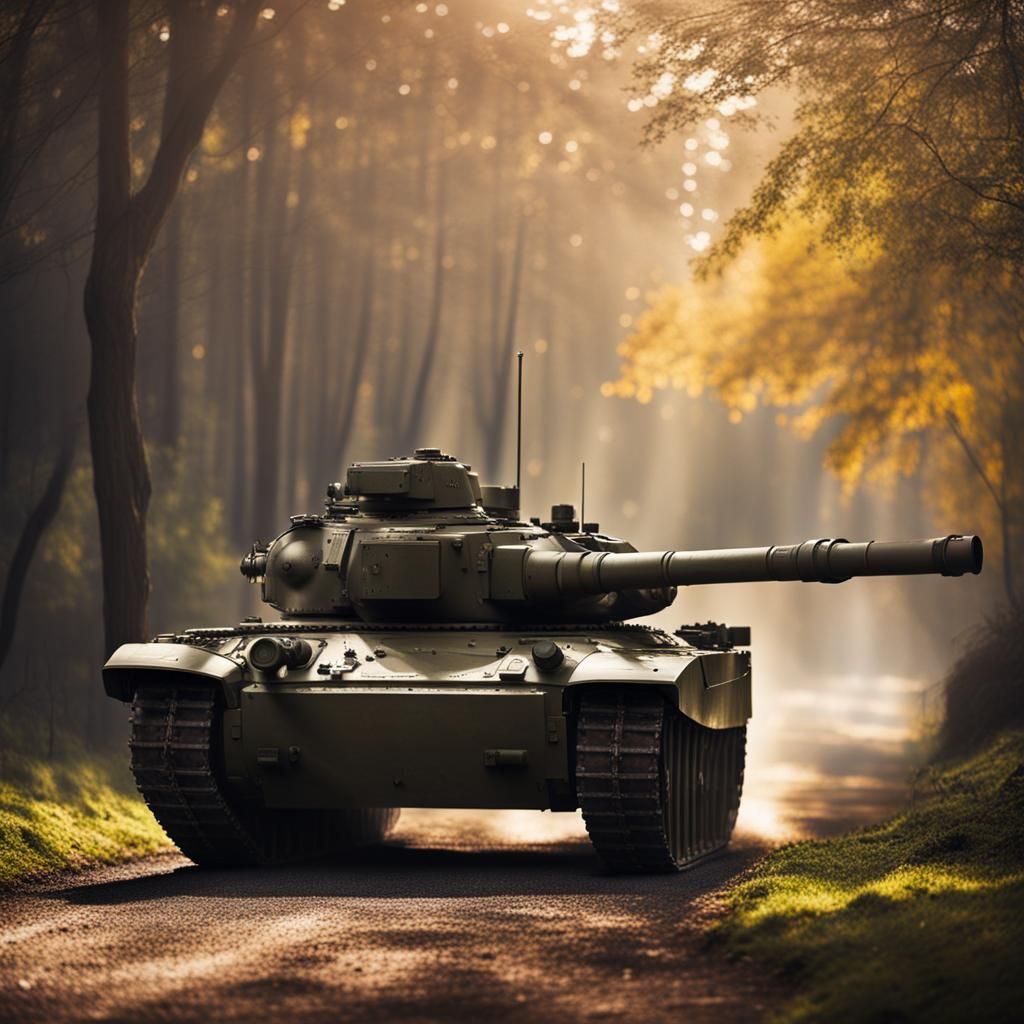 Tank in Professional Photography Style