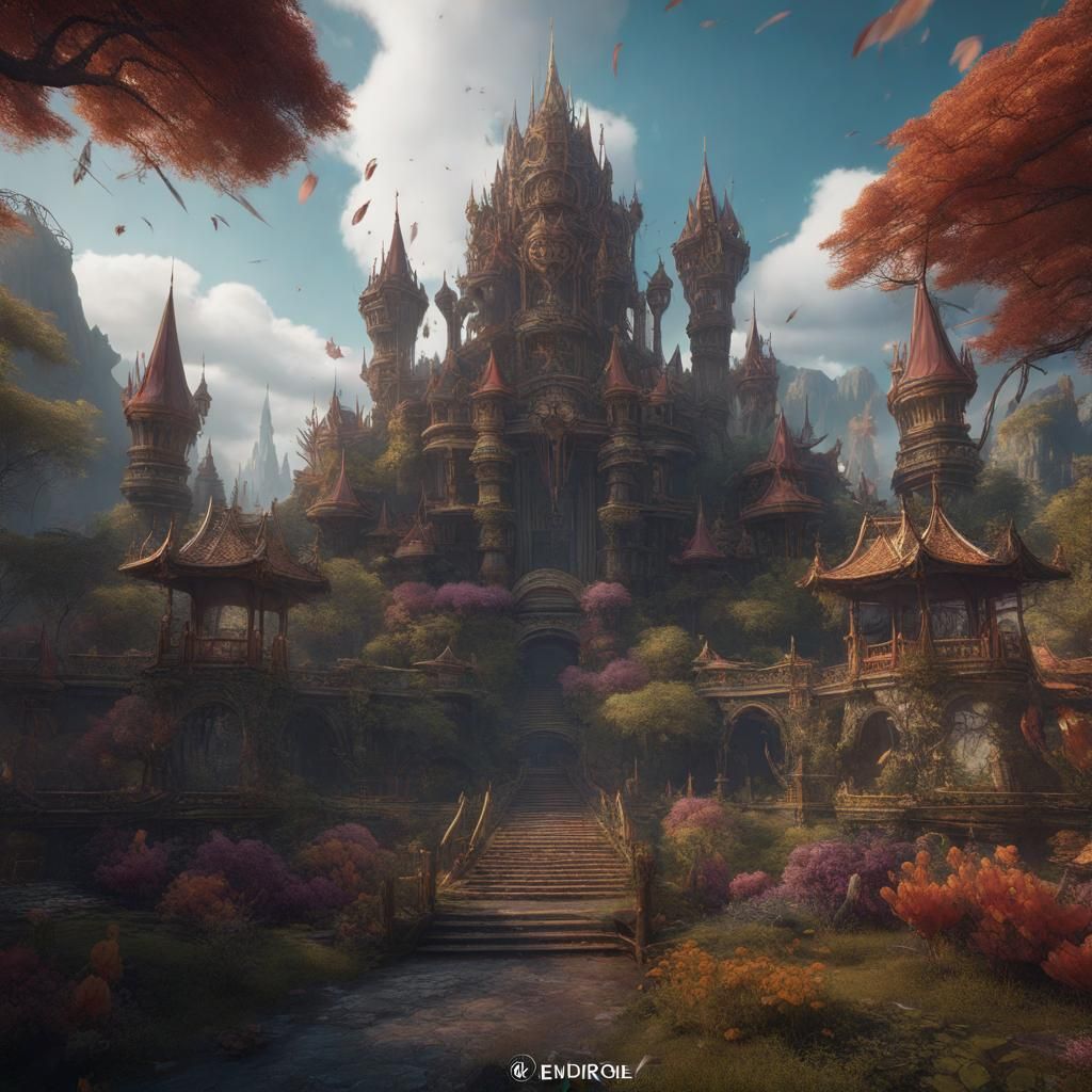 Humorous Motivation: Detailed Matte Painting in 8k