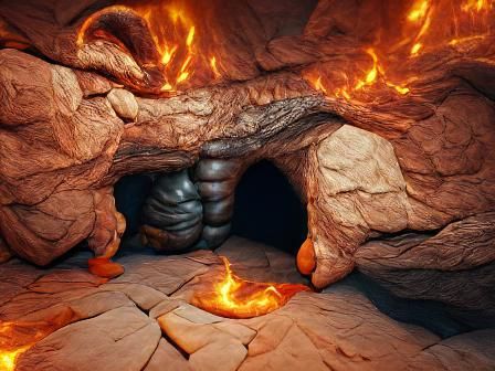 Hiding from Balrog in Dark Cavern