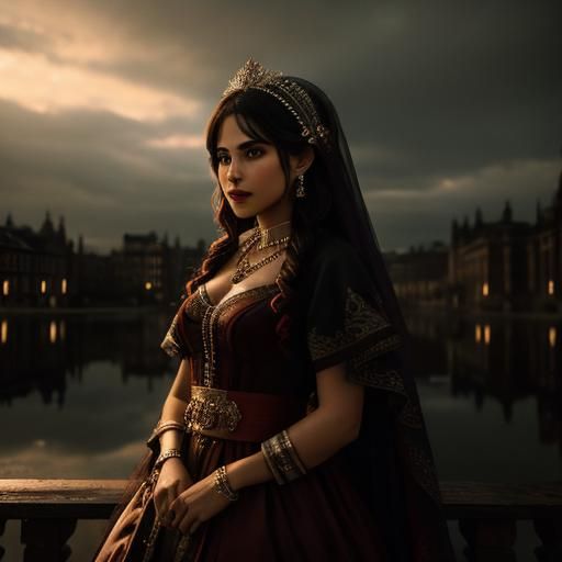 Hyperrealistic Composition with Intricate Details in HDR