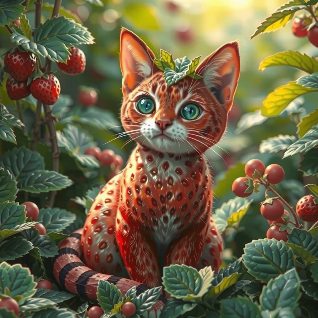 Strawberry Kitty