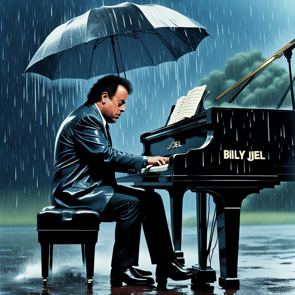 Billy Joel: Piano in the Rain, Retro Style