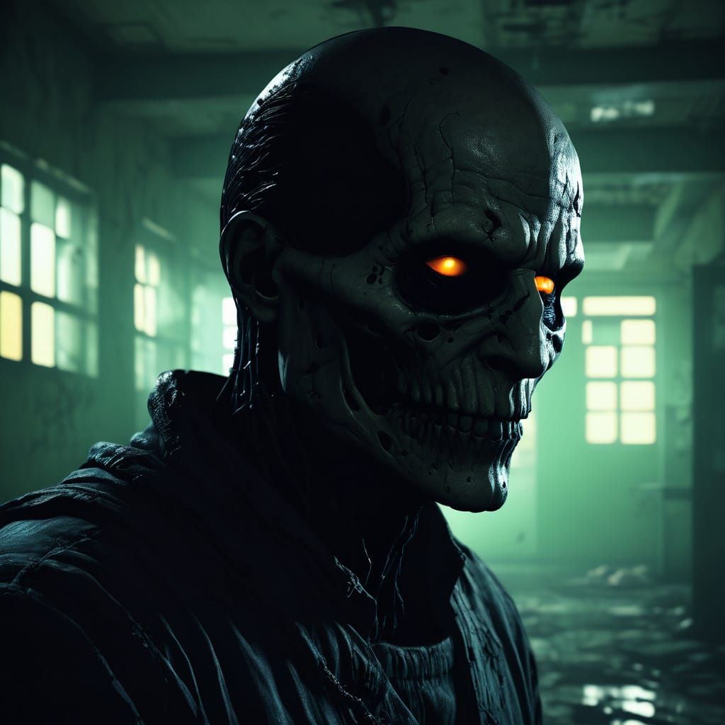 Dark Fantasy Horror in Abandoned Hospital