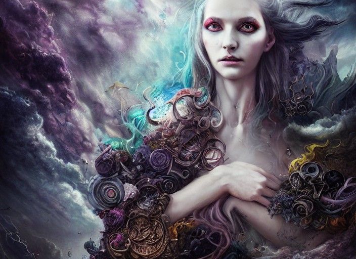 Goddess of Chaos Holding Back Order