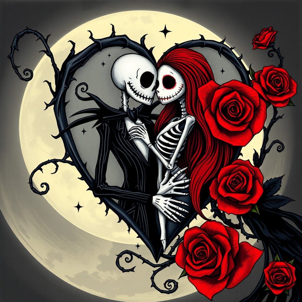 Gothic Heart of Love and Decay in Dark Fantasy