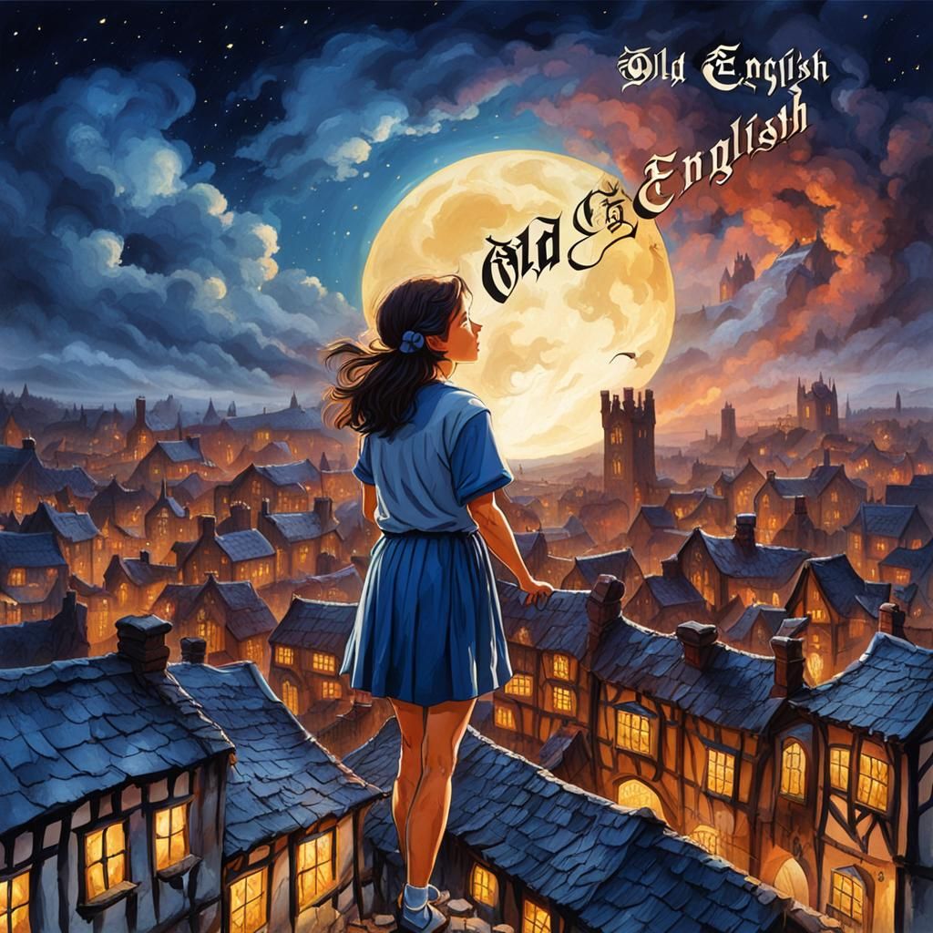 AI Interpretation of 'Old English' Prompt