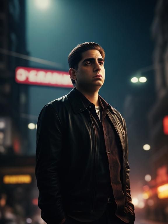 Chris Moltisanti Hyperrealistic Concept Art