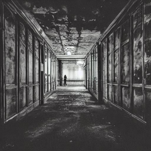 Creepy Dark Room in Liminal Space
