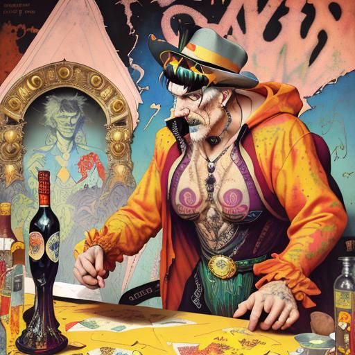 Schrödinger's Refrigerator in Pop Art Style