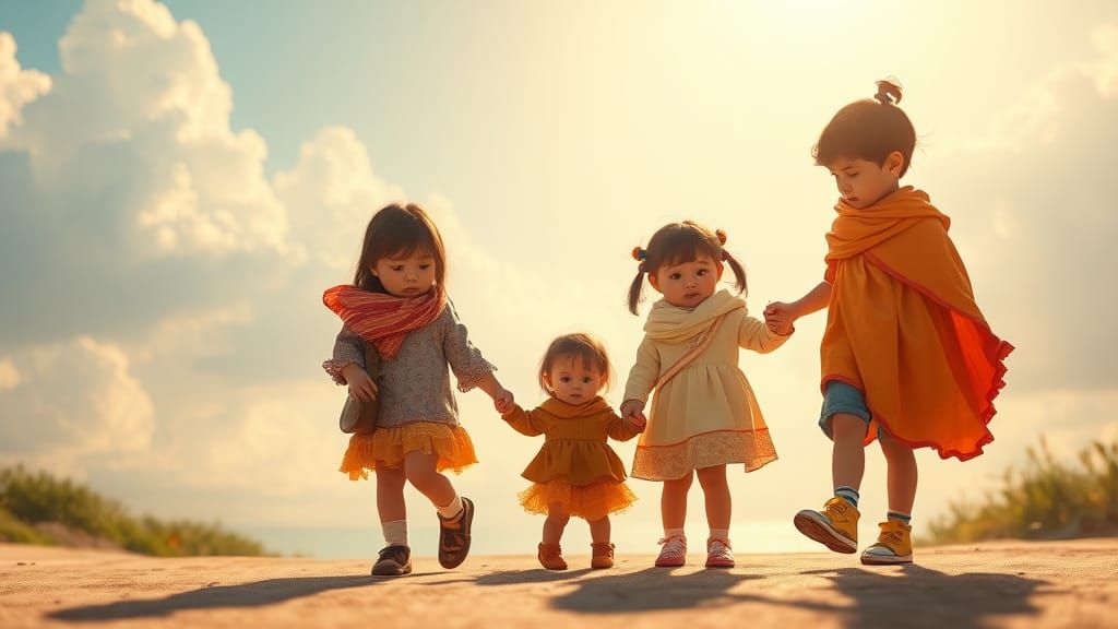 Children's First Steps Towards a Bright Future