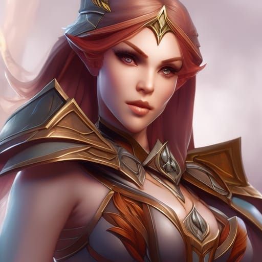 Noble Dwarf Archer in Detailed Forest, Digital Art