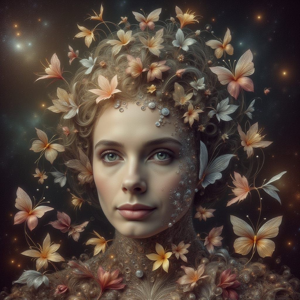 Whimsical Dreamscape in Enchanted Forest