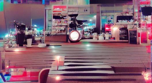 AI Impression of a Night Cafe