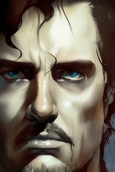 Roland Deschain Portrait in Artstation Style