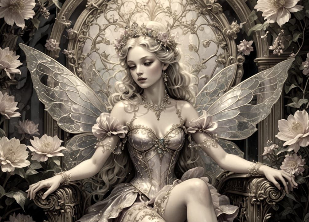 Magnificent Sugar Plum Fairy in Hyperdetail