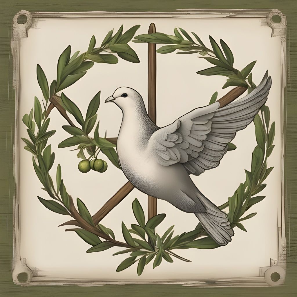 Harmonious Ink Painting of Home and Nature