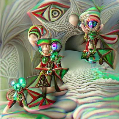 Clockwork Elves in a Psychedelic 3D Realm