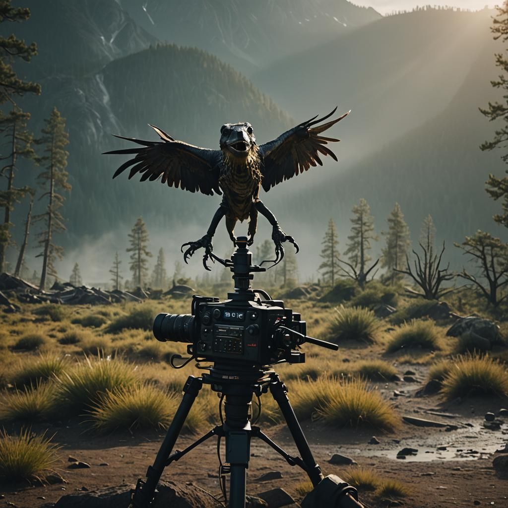 Cinematic Film Still of OBS and Voicemeeter