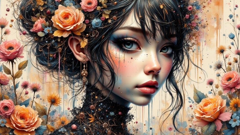 Intricately Detailed Hyperrealistic Artwork with Rich Color ...