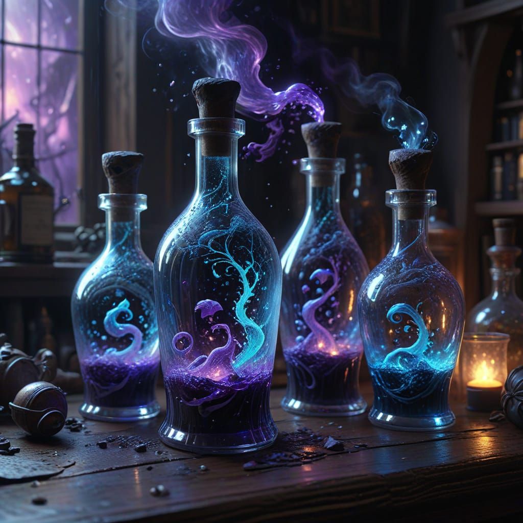 Create curious brews and their effects — potions that sparkl...