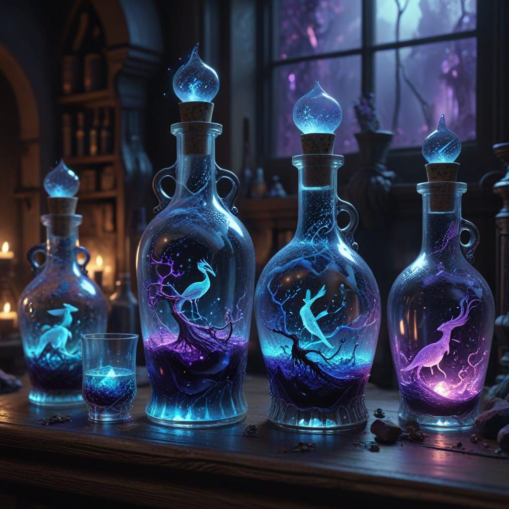 Create curious brews and their effects — potions that sparkl...