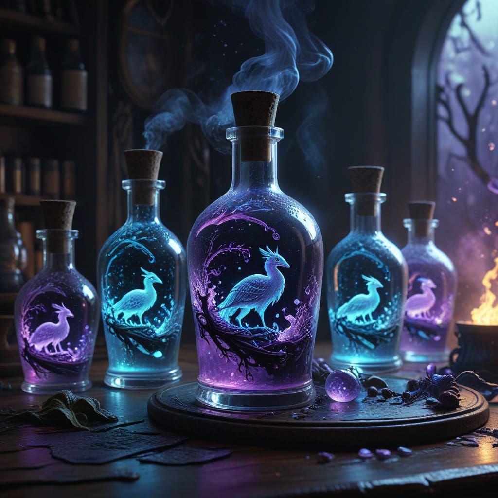 Create curious brews and their effects — potions that sparkl...