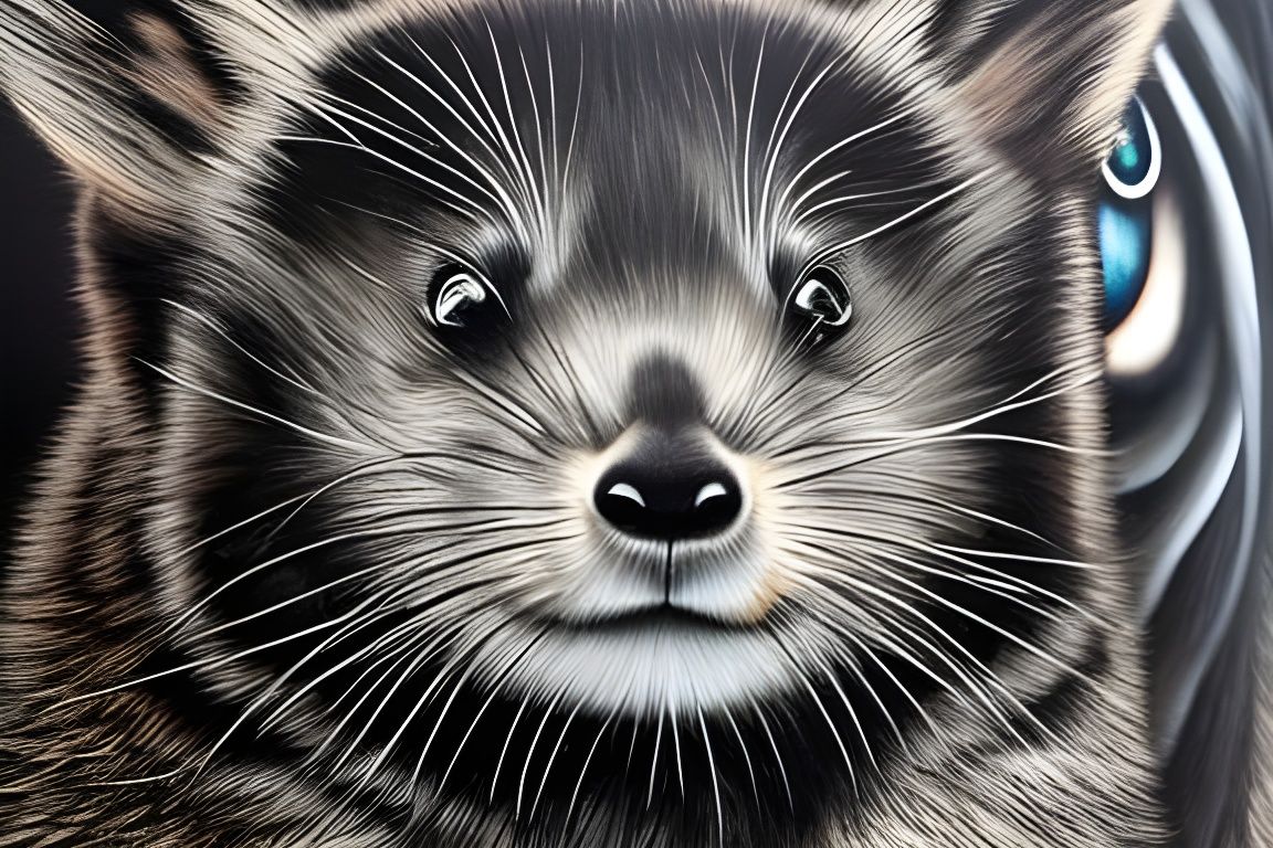 Pika, Sharp contrast, high black point, Deep depth of field,...