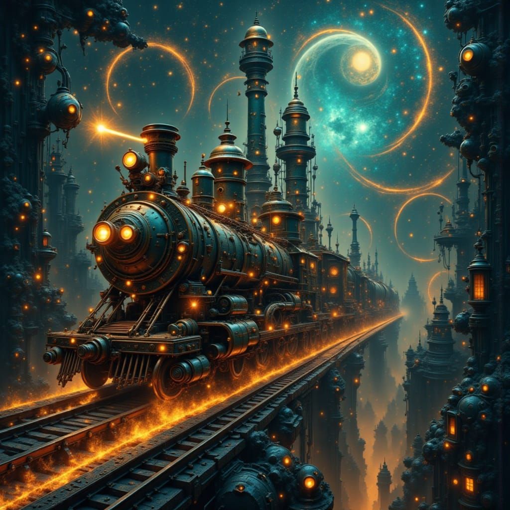 Steampunk Journey Through the Stars