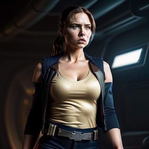 Hanna Solo Reimagined as Sci-Fi Heroine