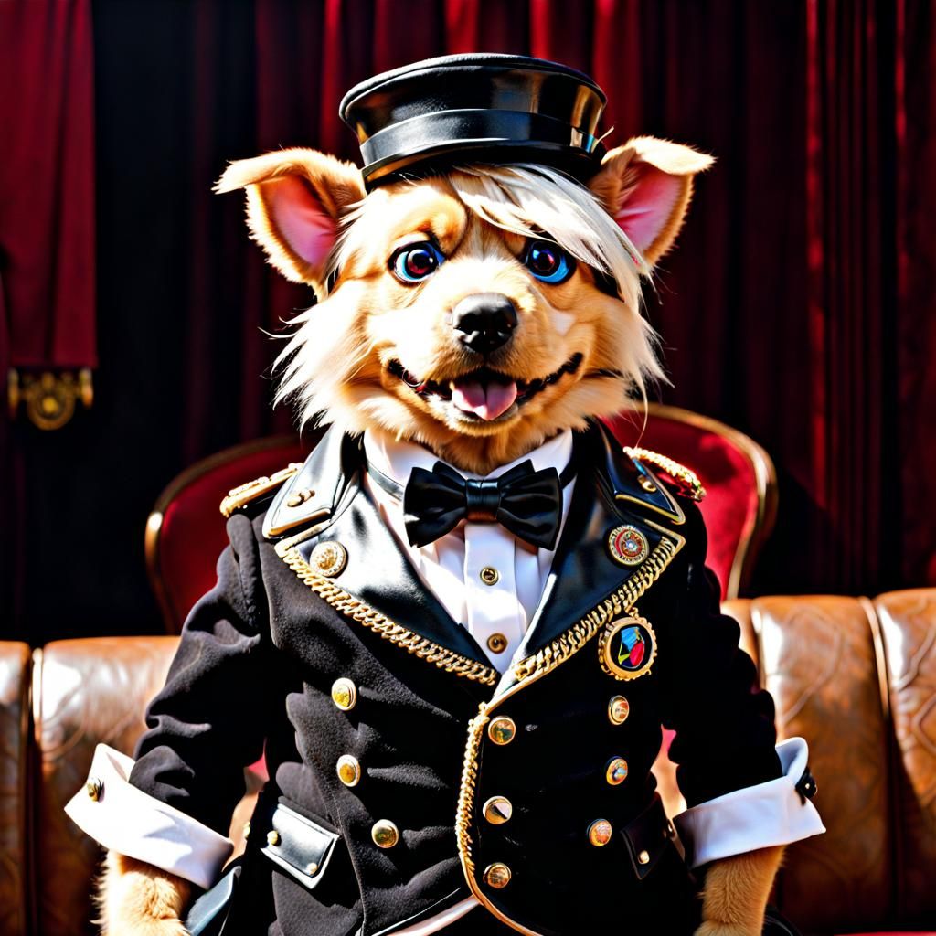 Puppet Aristocrats in Steampunk Style