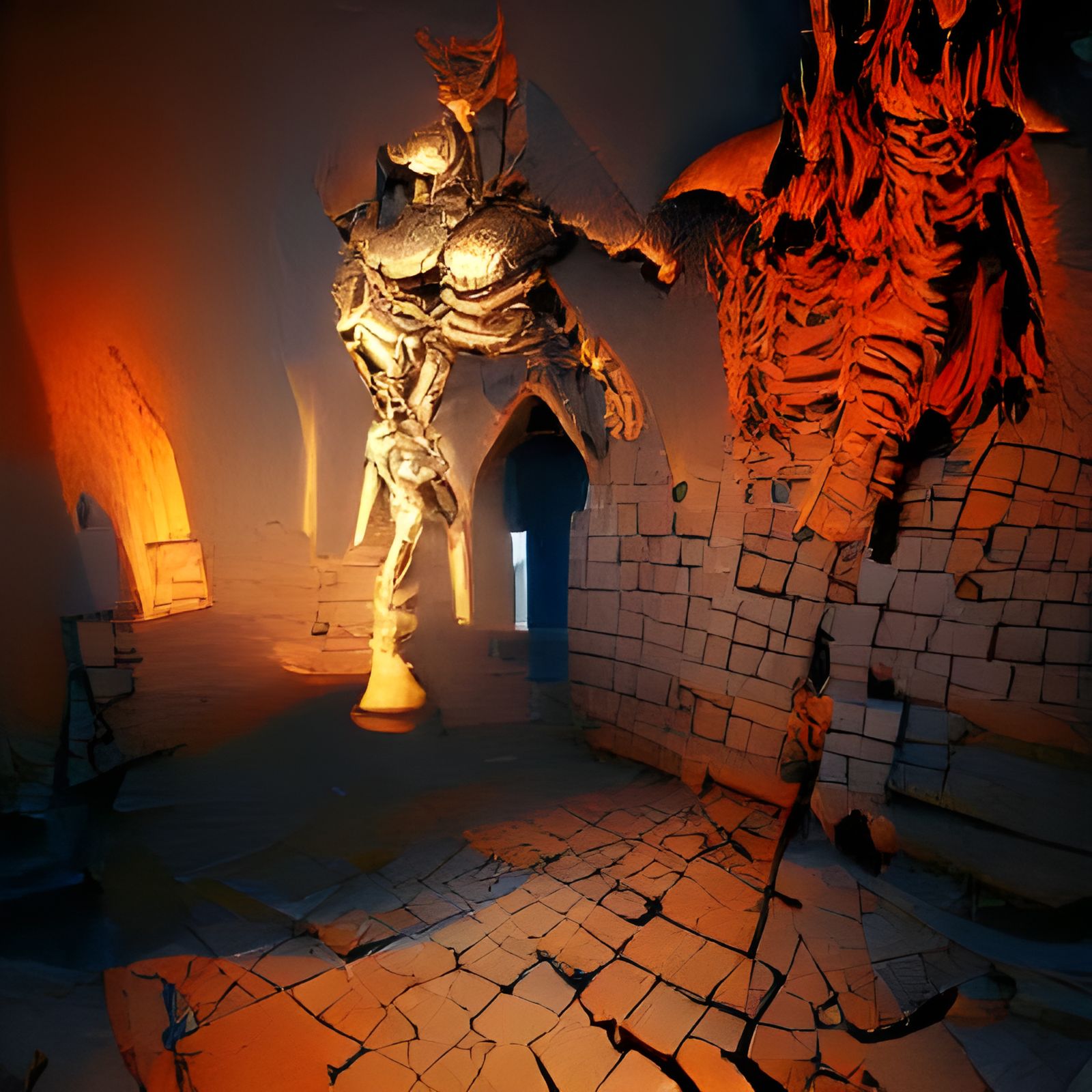 Golden Armor Terror