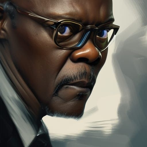 Detailed Portrait with Dynamic Lighting