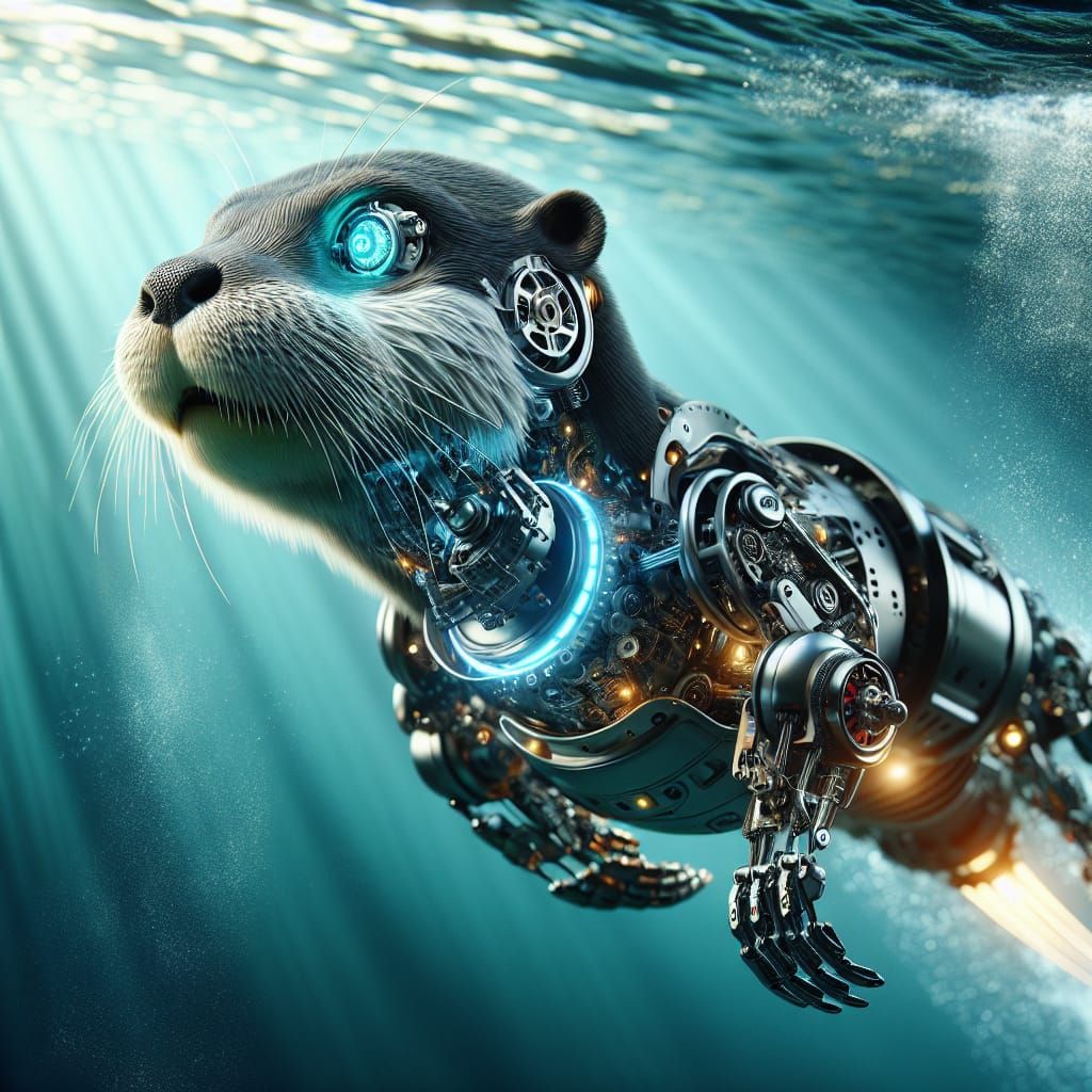 Cyborg Otter