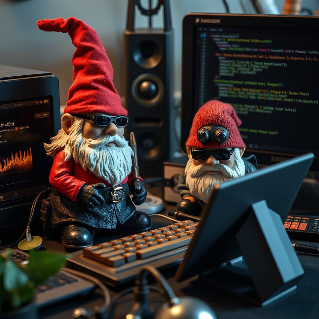 Hacker Gnomes Discovering Computer Vulnerabilities
