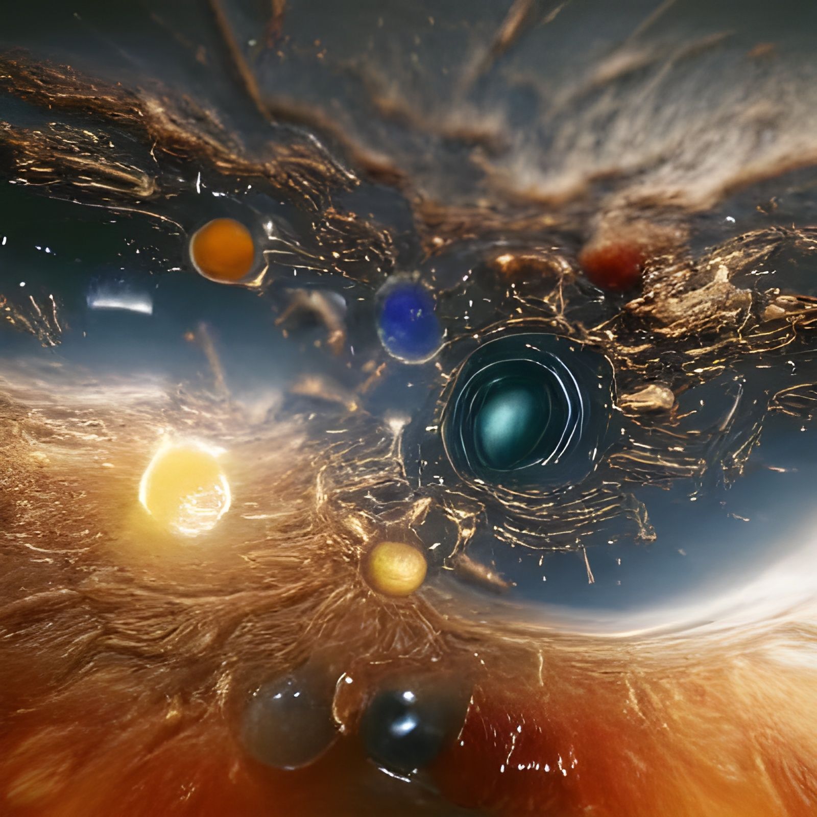 The Solar System in an Eye: Unreal Engine 5