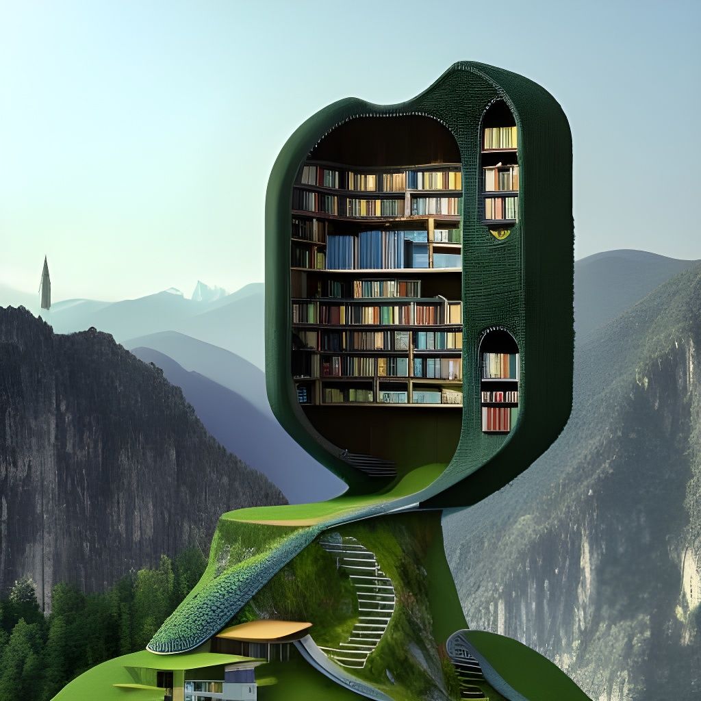 The library up up up