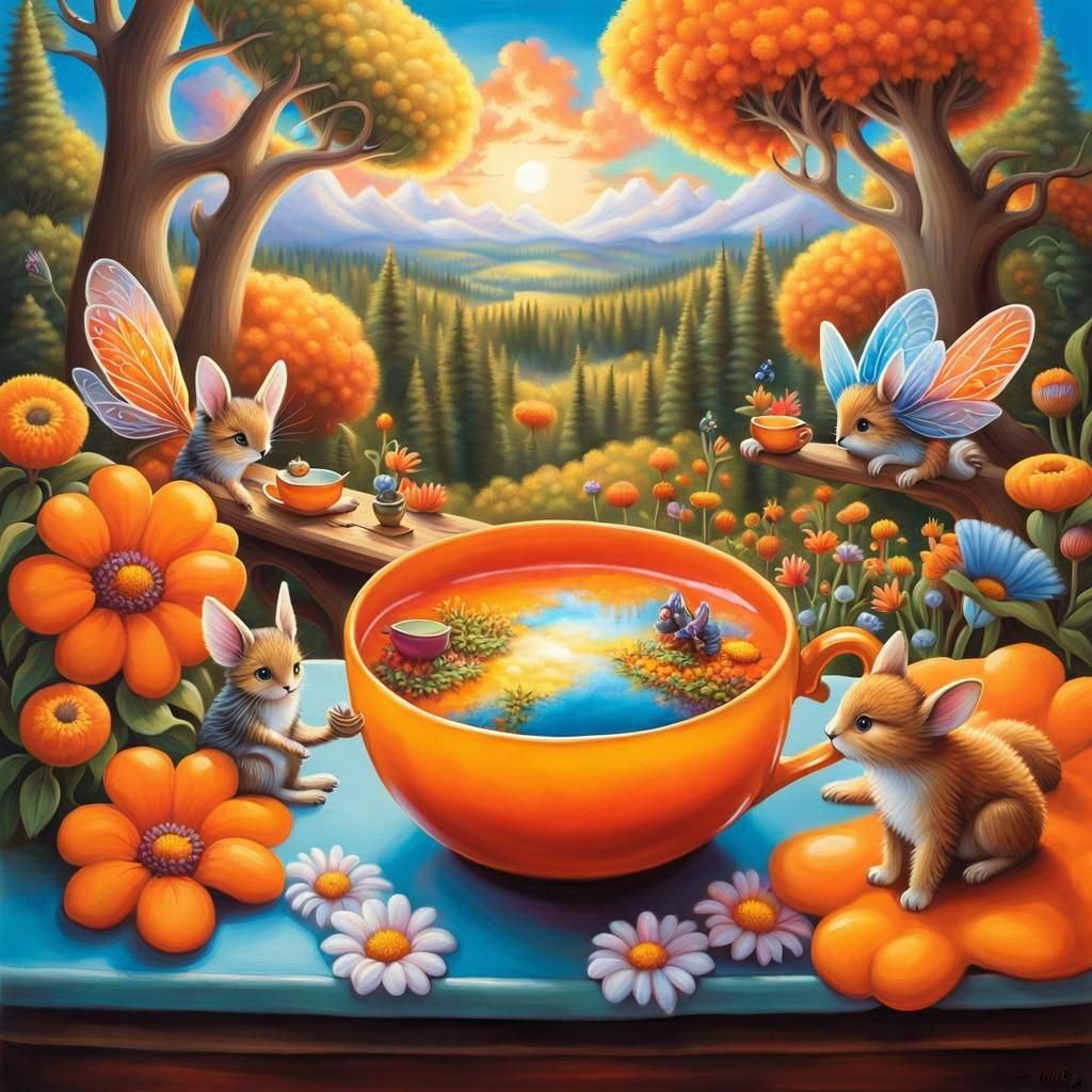 Fairies in a Teacup: Miniature World Revealed