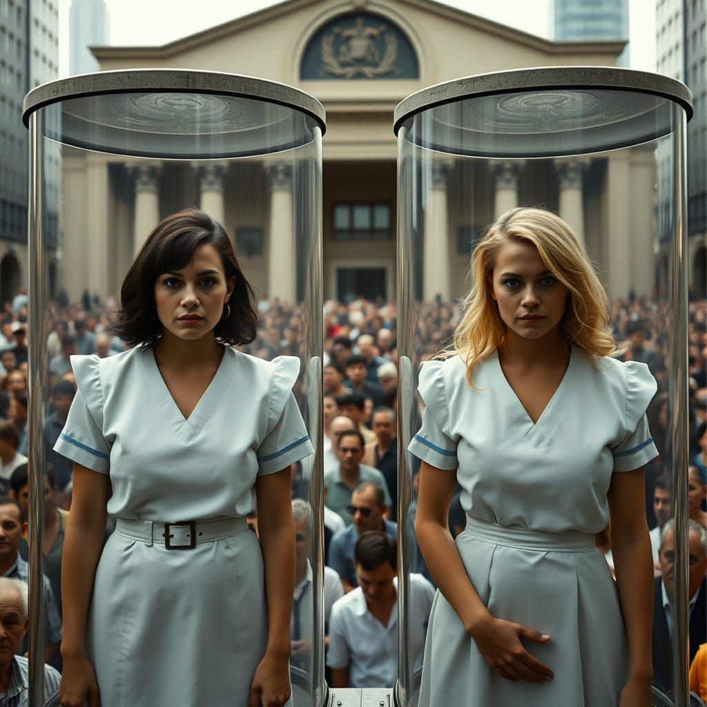Dystopian Shame: Captive Women in a Bleak Metropolis