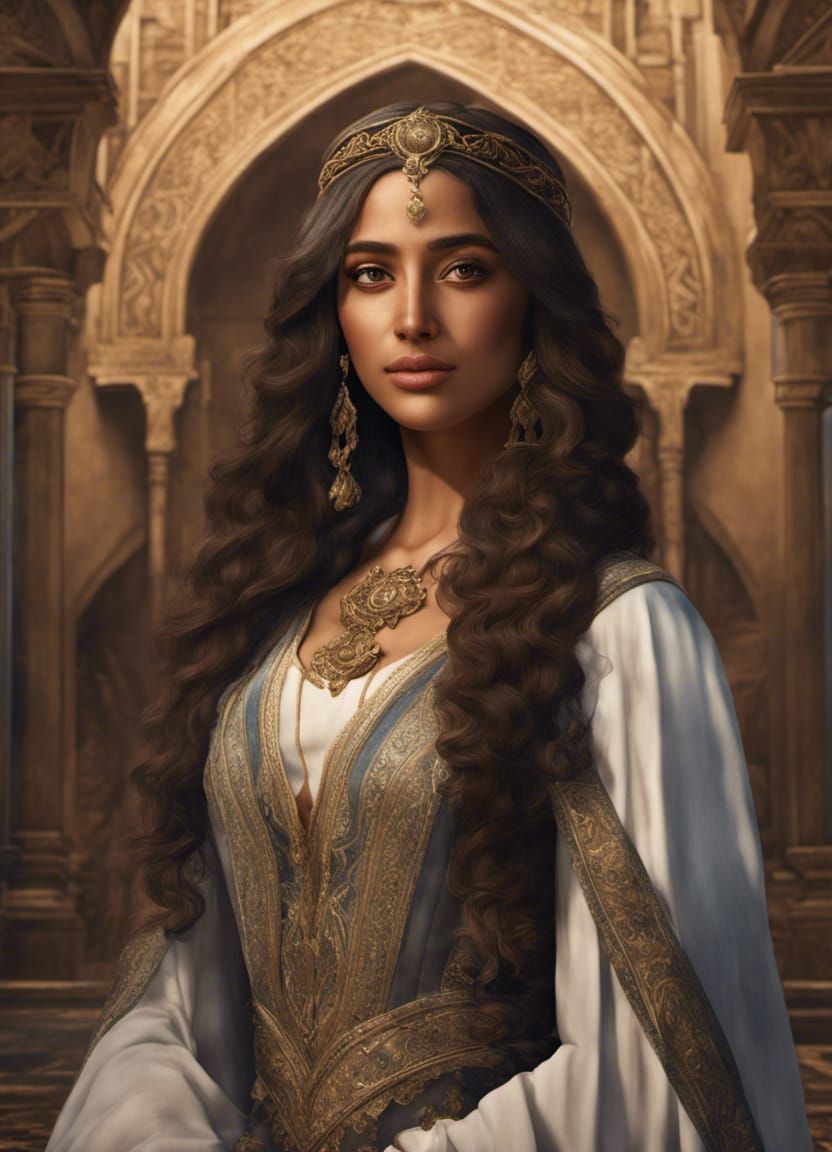 Renaissance Portrait: Saudi Arabian
