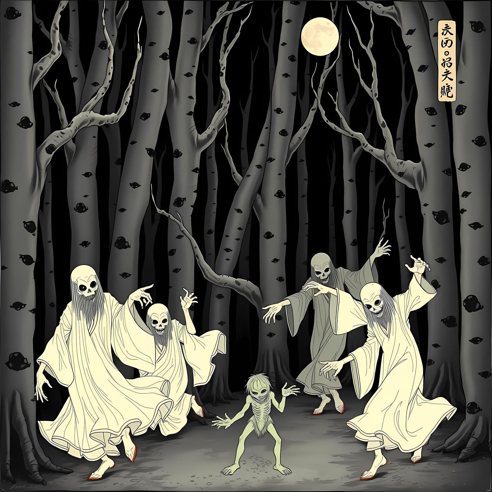 Yurei and Yokai Forest Dance