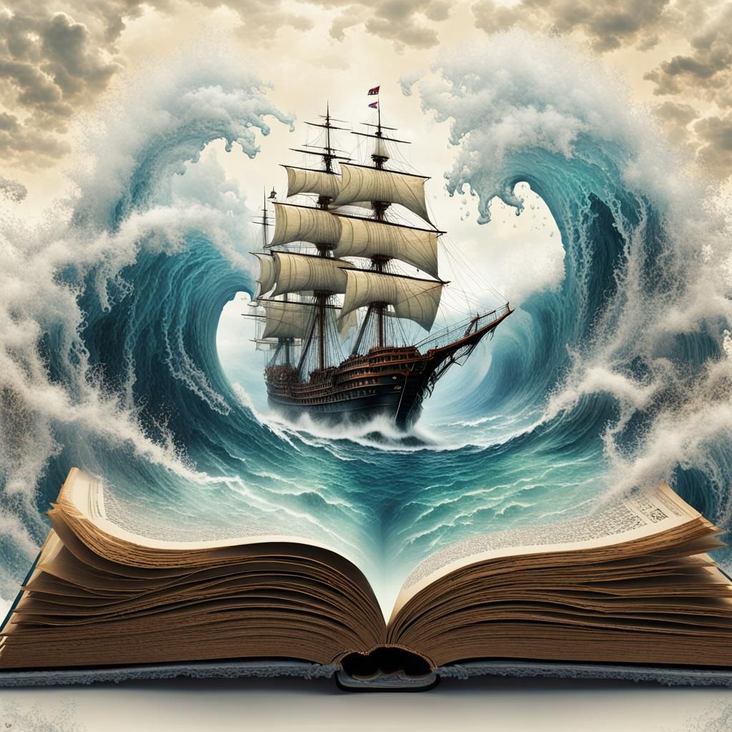 Fantasy Water World Emerges from Book