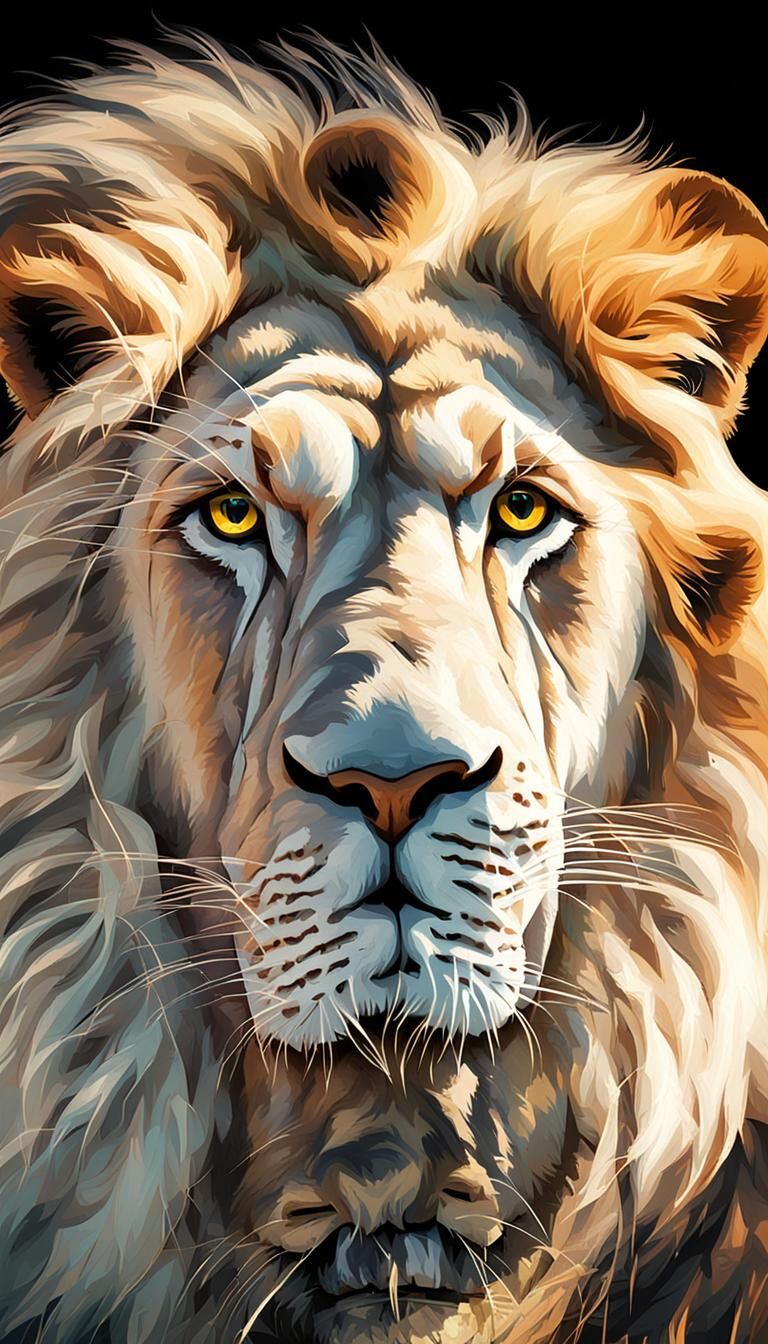 Stunning White Lions Victorious