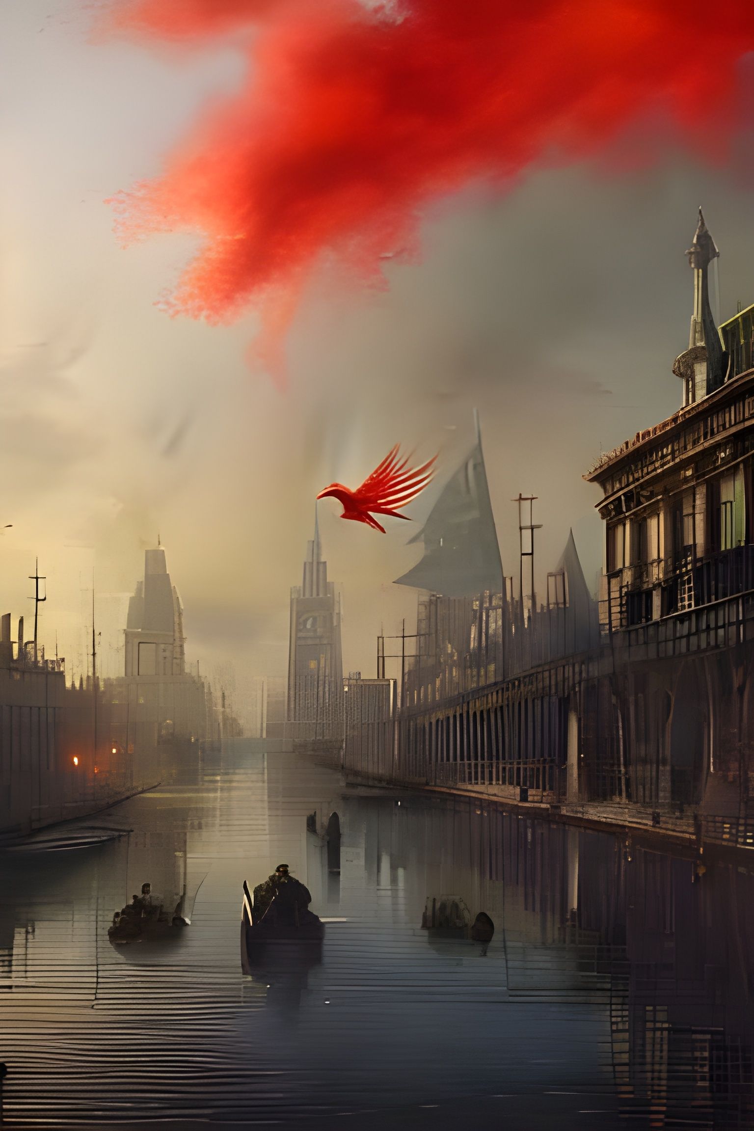 Phoenix over the Canal