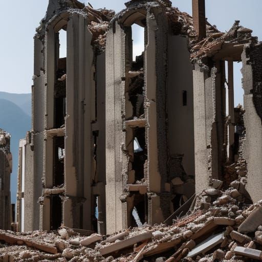 Earthquake Survivors in Collapsed Towers