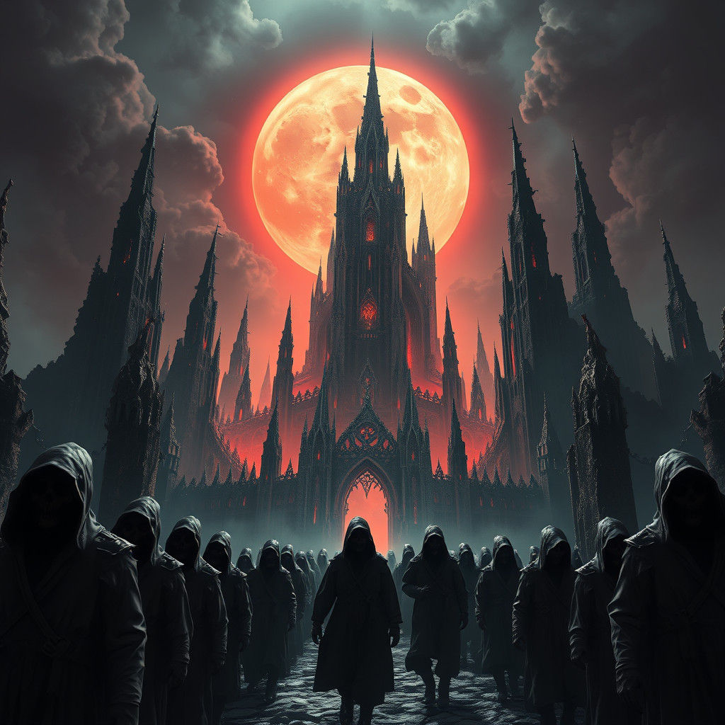 Citadel of Chaos: An Eldritch Matte Painting